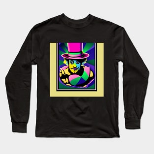 Spooky Joker Long Sleeve T-Shirt